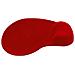 BigFoot tappetino per mouse ergonomico con poggiapolsi in gel - red - Foto miniatura 2