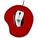 BigFoot tappetino per mouse ergonomico con poggiapolsi in gel - red - Foto miniatura 3