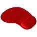 BigFoot tappetino per mouse ergonomico con poggiapolsi in gel - red - Foto miniatura 4