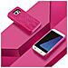 Custodia Compatibile Con Samsung Galaxy S7 In Rosa - Hard Case Coperchio Protettivo Con Specchio E Slot Per Carte - Foto miniatura 2