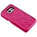 Custodia Compatibile Con Samsung Galaxy S7 In Rosa - Hard Case Coperchio Protettivo Con Specchio E Slot Per Carte - Foto miniatura 5