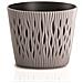 Vaso Da Fiori Prosperplast Sandy Round Flowerpot Dsr260 - Colore Mocca - Foto miniatura 1