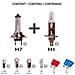 2404028 Carplus - Trousse Lampade H1+h7, 12v - Foto miniatura 3