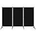 Paravento A 3 Pannelli Nero 260x180 Cm - Foto miniatura 1