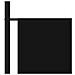 Paravento A 3 Pannelli Nero 260x180 Cm - Foto miniatura 4