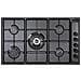 Delonghi Fln 59 Dd Piano Cottura Nero Da Incasso 86 Cm Gas 5 Fornelli - Foto miniatura 1