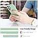 Custodia Compatibile Con Samsung Galaxy S22 Ultra In Liquid Verde Chiaro - Coperchio Protettivo In Silicone Tpu Flessibile - Foto miniatura 7