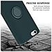 Cadorabo Custodia Compatibile Con Apple Iphone 6 / 6s In Liquid Verde - Coperchio Protettivo In Silicone Tpu Flessibile Con Anello - Foto miniatura 8