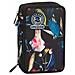 Astuccio Astuccio 3 Zip Wildflowers Black Nd Scelta= p Wildflowers Black - Foto miniatura 1