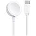 Caricatore Wireless Apple Watch Serie Ultra 8 7 6 5 4 3 2 Cavo Usb 30 Cm Bianco - Foto miniatura 5