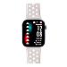 Smartwatch KW-P005 Impermeabile 3 ATM Display Touch con Bluetooth Cardiofrequenzimetro Silver - Italia - Foto miniatura 4