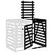 Estensione Copribidone Nero In Legno Massello Di Pino - Foto miniatura 4