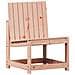Sedia da Giardino 50,5x55x77 cm in Legno Massello di Douglas - Foto miniatura 2
