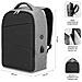 MOCHILA SECURE V2 AP ANTIROBO 16'' GRIS 40,6 cm (16") Zaino Nero, Grigio - Foto miniatura 4