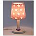 Lampada Da Comodino Per Bambini Stars Stelle Malva - Foto miniatura 2