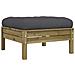 Set Divani Da Giardino 8pz Con Cuscini Legno Impregnato Di Pino - Foto miniatura 5