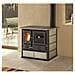 Cucina a Legna ROSA 5.0 VST Potenza Termica Nominale 8,8 kW 252 m³ Riscaldabili Colore Ppietra Naturale - Foto miniatura 1