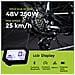 E-bike Cityrad Qurtz 28 Zoll Bicicletta Elettrica, 644 Wh E-city Bike, Autonomia Massima 160 Km - Foto miniatura 4
