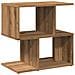 Comodino Rovere Artigianale 50x30x51,5 Cm In Legno Multistrato - Foto miniatura 2