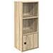 Libreria Rovere Sonoma 31x24x77 Cm In Legno Multistrato - Foto miniatura 2