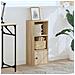 Libreria Rovere Sonoma 31x24x77 Cm In Legno Multistrato - Foto miniatura 3