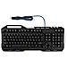 Tastiera USB GKBD200BKUS  per Gaming (Layout US International) Colore Nero - Foto miniatura 2
