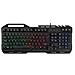 Tastiera USB GKBD200BKUS  per Gaming (Layout US International) Colore Nero - Foto miniatura 1