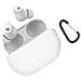 Custodia In Silicone Con Fibbia Per Auricolari Beats Studio Buds White - Foto miniatura 3