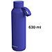 Bottiglia Termica 630ml Collezione Solid Con Cinghia, Blu Notte - Foto miniatura 2