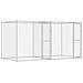 Gabbia per cani Argento 400 x 200 x 200 cm Acciaio zincato - Foto miniatura 1