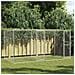 Gabbia per cani Argento 400 x 200 x 200 cm Acciaio zincato - Foto miniatura 2