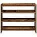 Scarpiera Legno Antico 80x25x62 cm in Legno Multistrato - Foto miniatura 4