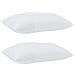 Duvet Estivo con Cuscino 2 pcs Bianco 155 x 220 cm Microfibra - Foto miniatura 5