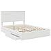 Letto con Contenitore Bianco 160 x 200 cm Legno multistrato - Foto miniatura 5