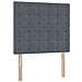 Letto con contenitore e materasso Grigio scuro 100 x 200 cm - Foto miniatura 9