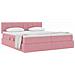 Letto con Contenitore con materasso Rosa 100 x 200 cm - Foto miniatura 3