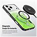 Cover per iPhone 17 Pro - TPU+PC+Pelle /PU, Verde, MagSafe - Foto miniatura 3