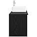 Set di mobili per il bagno 2 pcs Rovere Nero - Foto miniatura 4