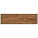 Mobile TV 110 x 30 x 35 cm Naturale Legno di teak solido - Foto miniatura 5