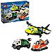 City 60505 3 in 1 Remix Aereo, Camion di Servizio e Hovercraft, Kit Veicoli Giocattolo con 3 Minifigure, Idea Regalo 7+ - Foto miniatura 8