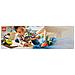 City 60505 3 in 1 Remix Aereo, Camion di Servizio e Hovercraft, Kit Veicoli Giocattolo con 3 Minifigure, Idea Regalo 7+ - Foto miniatura 11