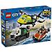 City 60505 3 in 1 Remix Aereo, Camion di Servizio e Hovercraft, Kit Veicoli Giocattolo con 3 Minifigure, Idea Regalo 7+ - Foto miniatura 12