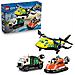 City 60505 3 in 1 Remix Aereo, Camion di Servizio e Hovercraft, Kit Veicoli Giocattolo con 3 Minifigure, Idea Regalo 7+ - Foto miniatura 22