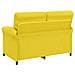 Set di divani 2 pz Giallo Chiaro Tessuto - Foto miniatura 6