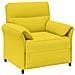 Set di divani 2 pz Giallo Chiaro Tessuto - Foto miniatura 8