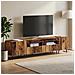 Mobile TV LED a 5 pezzi Legno antico Legno ingegnerizzato - Foto miniatura 3