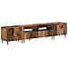 Mobile TV LED a 5 pezzi Legno antico Legno ingegnerizzato - Foto miniatura 1