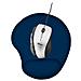 BigFoot tappetino per mouse ergonomico con poggiapolsi in gel - blue - Foto miniatura 4