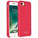 Cover Iphone 7 / 8 Silicone Soft-touch Guess Effetto Velluto - Rosso - Foto miniatura 2