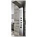 Colonna Doccia 004 Termostatica Acciaio Inox 4 Funzioni Getto A Cascata 2 Bocchette Idro Lombari L20xp44xh165 *** Finitura- : Spazzolato - Foto miniatura 1